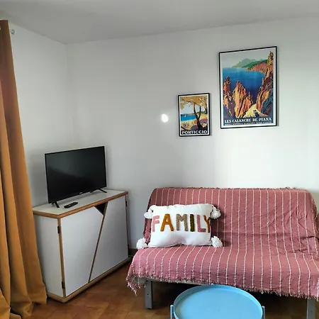 公寓 T2 Vue A Porticcio, Proche Aeroport Ajaccio 波尔蒂乔
